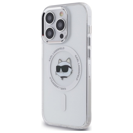 KARL LAGERFELD CASE DO IPHONE 14 PRO 6.1 DO MAGSAFE HARDCASE CHOUPETTE HEAD