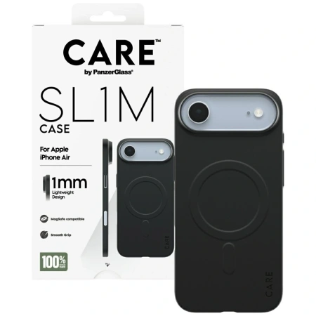 Etui CARE by PanzerGlass SL1M MagSafe na iPhone Air - czarne