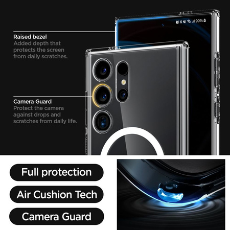 SPIGEN ULTRA HYBRID ONETAP RING MAGSAFE GALAXY S24 ULTRA WHITE