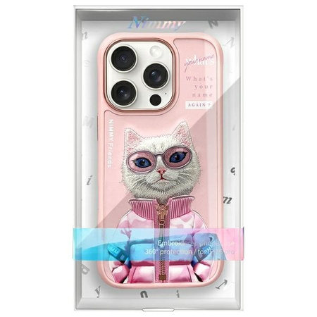 NIMMY ETUI DO IPHONE 16 PRO 6.3 Z MOTYWEM CAT COOL CUTE 2.0 STYLOWA OCHRONA