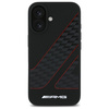 MERCEDES ETUI HARDCASE DO IPHONE 16 6,1 DO MAGSAFE CHECKERED FLAG PATTERN