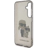 Etui Karl Lagerfeld Glitter Karl&Choupette na Samsung Galaxy S24+ - czarne
