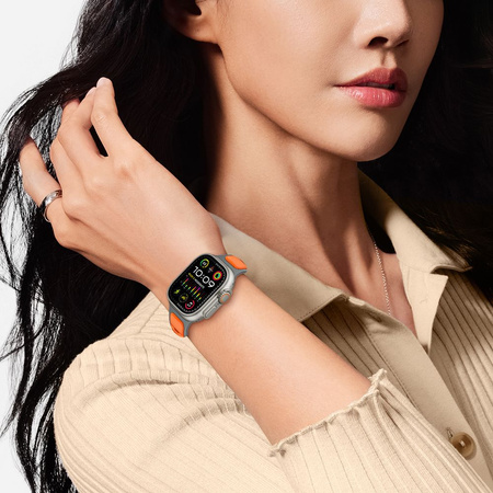 TECH-PROTECT ICONBAND LINE APPLE WATCH 8 / 9 / 10 / 11 / SE / ULTRA (44 / 45 / 46 / 49 MM) BLACK/BLACK