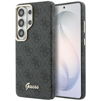 Etui Guess 4G Script MagSafe do Samsung  Galaxy S26 Ultra czarny
