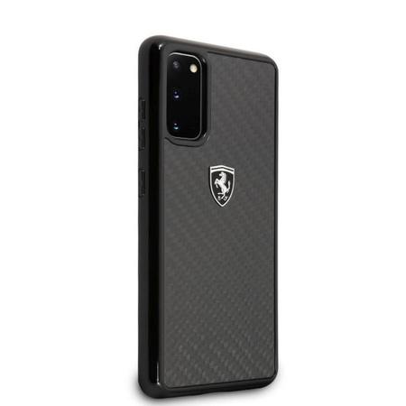 Ferrari Hardcase FEHCAHCS62BK S20 G980 black/czarny Carbon Heritage