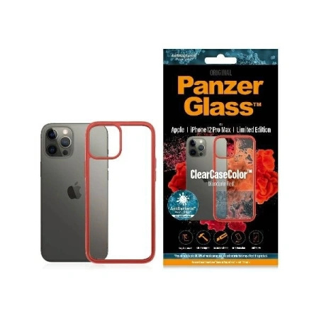 PANZERGLASS ETUI CLEARCASE DO IPHONE 12 PRO MAX Z OCHRONĄ WYSOKIEJ JAKOŚCI