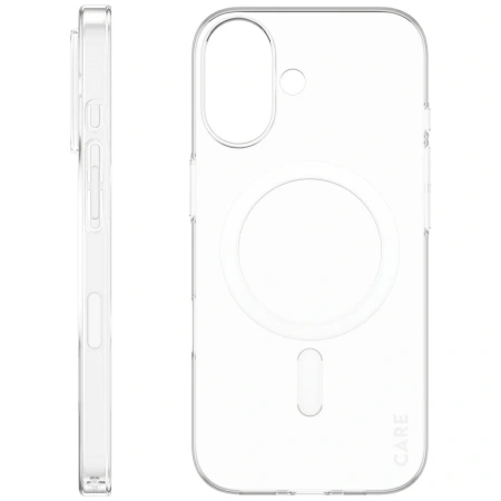 Etui CARE by PanzerGlass SL1M MagSafe na iPhone 17 - przezroczyste