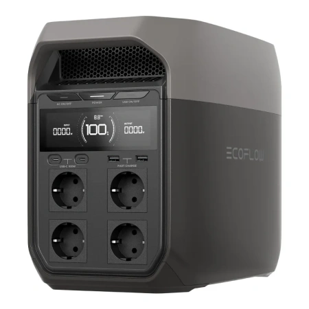 ECOFLOW DELTA 3 STACJA ZASILANIA DO WIELU URZĄDZEŃ MOBILE Z BATERIĄ 1800W