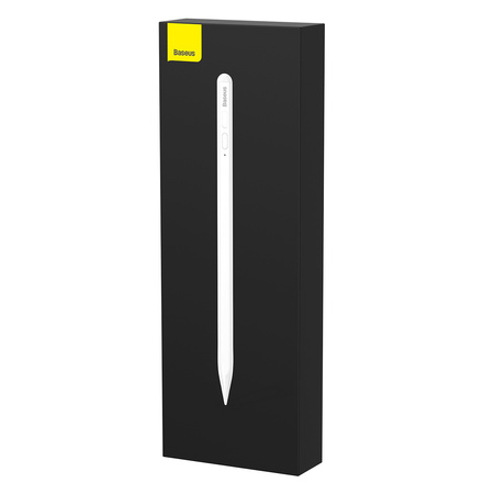 Baseus pojemnościowy rysik aktywny do iPad biały + kabel USB Typ C 3A 0.3m (SXBC000102)