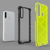 Honeycomb etui pancerny pokrowiec z żelową ramką Huawei Y6p przezroczysty