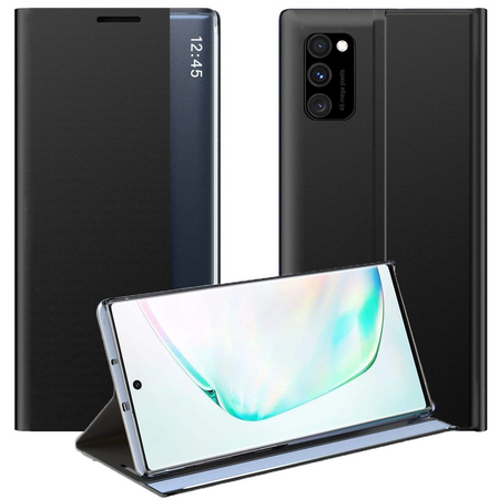 New Sleep Case pokrowiec etui z klapką z funkcją podstawki Xiaomi Poco M3 / Xiaomi Redmi 9T czarny