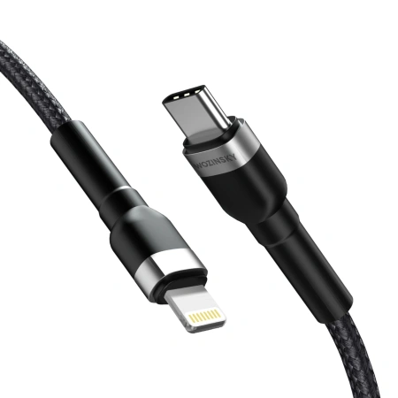 WOZINSKY KABEL DO LIGHTNING USB-C 30W DO IPHONE 12 13 14 SZYBKIE ŁADOWANIE