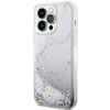 Etui Guess GUHCP14XLCSGSGH na iPhone 14 Pro Max 6.7" - białe Liquid Glitter Marble