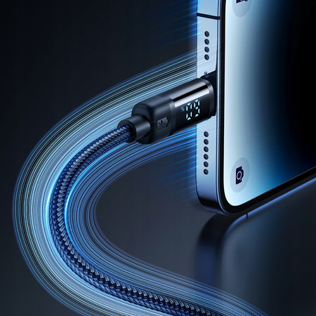 MCDODO CHARGER USB LIGHTNING FAST CHARGING CABLE FOR IPHONE 1M LED