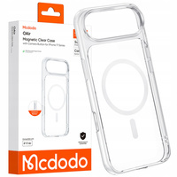 MCDODO ETUI MAGNETYCZNE CLEAR CASE WZMOCNIONE DO MAGSAFE IPHONE 17 AIR