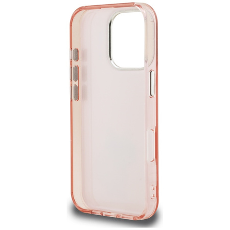 Etui Karl Lagerfeld IML Aquarelle Choupette & Logo do iPhone 16 Pro Max różowy