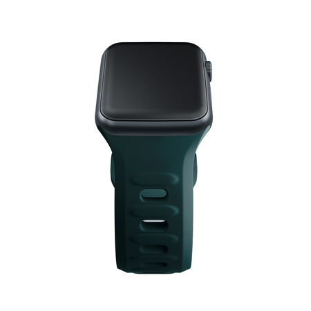 42/44/45/46/49 mm Evergreen (big) - 3mk Silicone Watch Strap for Apple