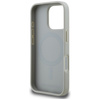 Etui Karl Lagerfeld Grained Pattern &    Logo MagSafe do iPhone 16 Pro Max szary