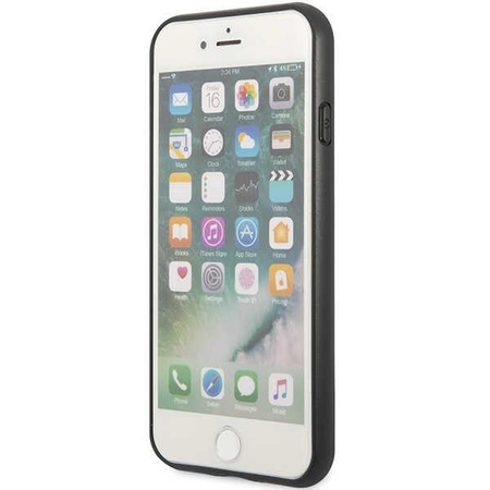 Etui Guess GUHCI84GMGGR na iPhone 7 / 8 / SE 2020 / SE 2022 - szare hardcase 4G Big Metal Logo