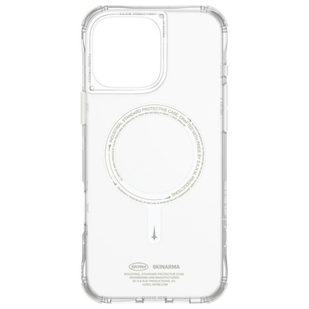 Skinarma etui Saido iPhone 16 Pro 6.3   Magnetic Charging zielony/green (niteglow)