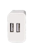 MOONX ładowarka sieciowa MC02 2.4A 12W 2xUSB + kabel Lightning Biały