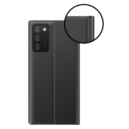 HURTEL NEW SLEEP CASE POKROWIEC DO SAMSUNG GALAXY A03S Z KLAPKĄ I PODSTAWKĄ