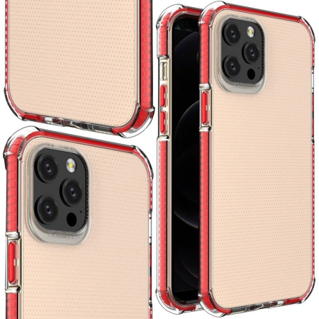 HURTEL SPRING ARMOR ŻELOWY PANCERNY POKROWIEC DO IPHONE 12 PRO MAX OCHRONNY