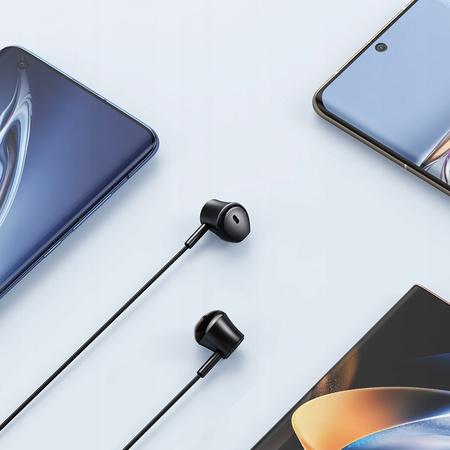 MCDODO SŁUCHAWKI DOUSZNE PRZEWODOWE DO TELEFONU Z MIKROFONEM Z DAC USB-C