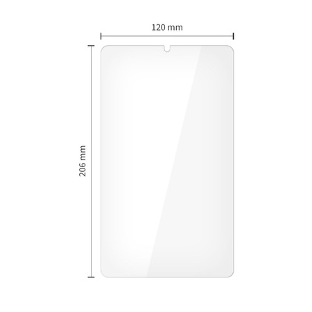 SZKŁO HARTOWANE TECH-PROTECT GLASS FIT+ 2-PACK GALAXY TAB A9 / A11 8.7 X110 / X115 / X133 / X135 CLEAR