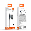 MCDODO KABEL USB-C LIGHTNING SZYBKIE ŁADOWANIE DO IPHONE PD 36W CZARNY 1M