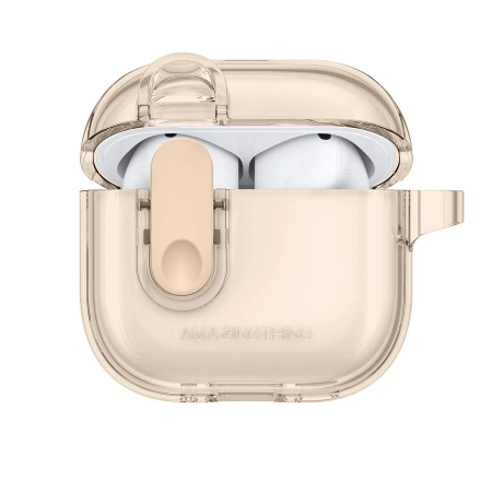 AMAZINGTHING ETUI DO AIRPODS 4 MINIMAL CASE Z OCHRONĄ NA ZDERZENIA