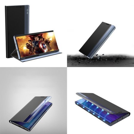 New Sleep Case pokrowiec etui z klapką z funkcją podstawki Xiaomi Poco M3 / Xiaomi Redmi 9T czarny