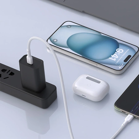DUDAO KABEL L9C 65W USB-C DO USB-C DO IPHONE LAPTOP 2M Z SZYBKIM