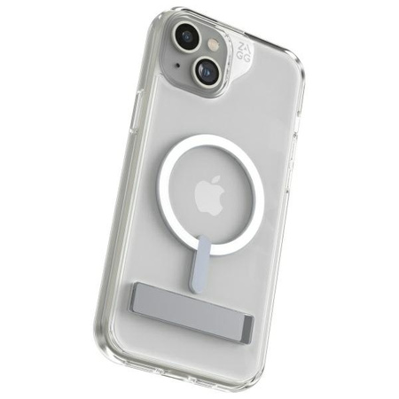 Etui ZAGG Crystal Palace Snap Kickstand  MagSafe do iPhone 15 Plus przezroczysty/clear