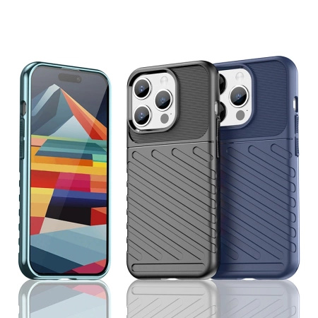 HURTEL THUNDER CASE ETUI DO IPHONE 15 PRO PANCERNE OCHRONA WYSOKIEJ JAKOŚCI