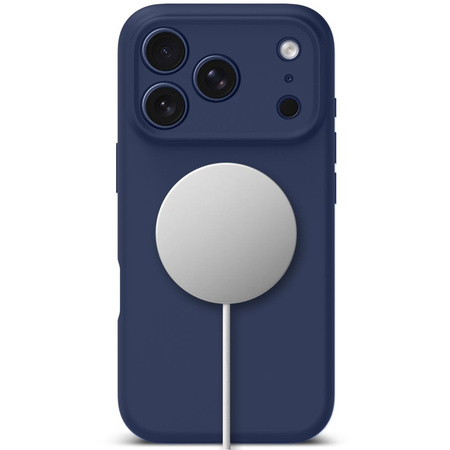 TECH-PROTECT SILICONE MAGSAFE IPHONE 17 PRO MAX DEEP BLUE