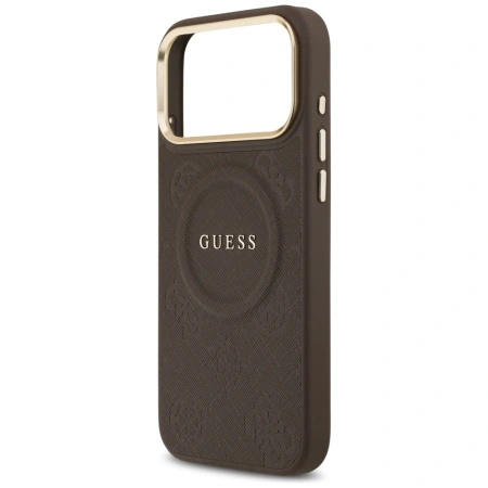 GUESS ETUI PEONY HOT STAMP MAGSAFE DO IPHONE 17 PRO MAX ELEGANCKIE