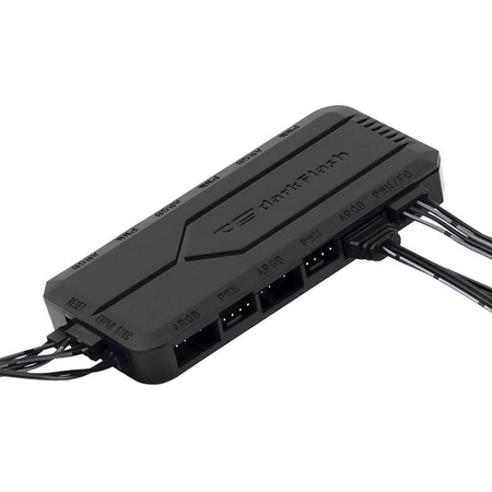 DARKFLASH STEROWNIK PWM RGB DO KOMPUTERA MODUŁ RC2 Z ZARZĄDZANIEM