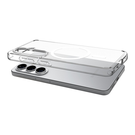 Spigen Ultra Hybrid MagSafe, clear white - Samsung Galaxy S26