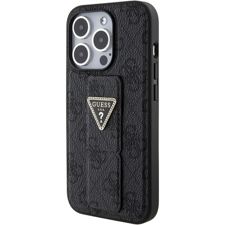 GUESS ETUI HARDCASE DO IPHONE 15 PRO MAX 6.7 GRIP STAND STRASS TRIANGLE