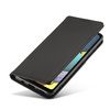Magnet Card Case etui do Xiaomi Redmi Note 11 pokrowiec portfel na karty kartę podstawka czarny