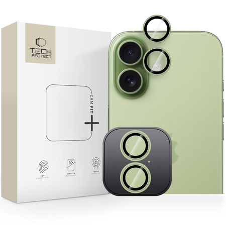 OSŁONA APARATU TECH-PROTECT CAMRING FIT+ IPHONE 16 / 16 PLUS / 17 SAGE