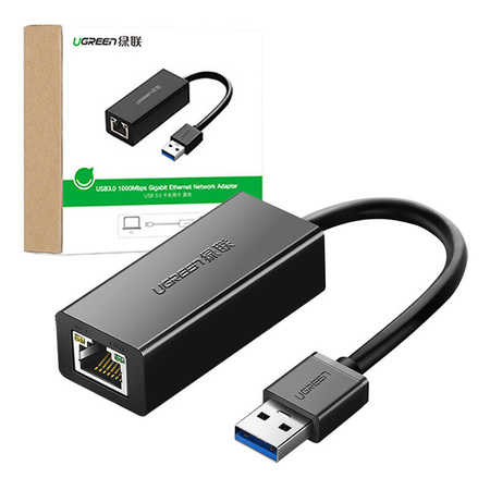 UGREEN ADAPTER SIECIOWY USB 3.0 DO RJ45 GIGABIT ETHERNET DO LAPTOPA