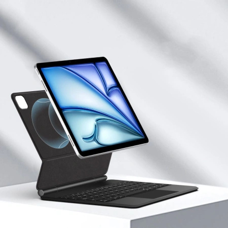 Etui Tech-Protect Smartcase Magnetic z klawiaturą na iPad Air 10.9” 2020 / 2022 / iPad Air 11” 2024 / 2025 - czarne
