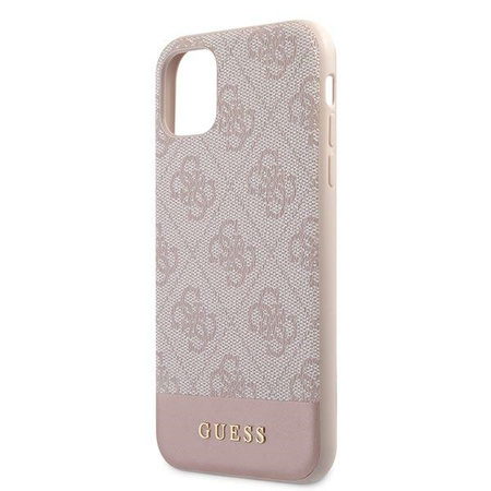 GUESS CASE DO IPHONE 11 XR 6,1 4G STRIPE COLLECTION Z REGULOWANĄ OCHRONĄ