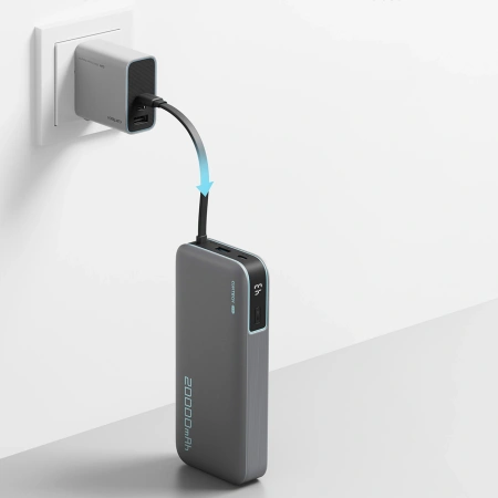 CUKTECH POWERBANK CUKP200NGLDG 55W 20000MAH DO TELEFONÓW TABLETÓW Z WBUDEM