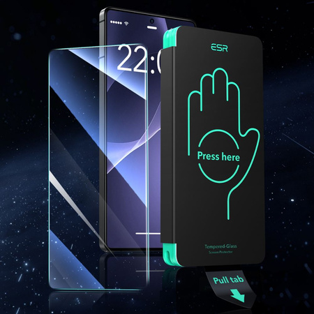 ESR SZKŁO HARTOWANE 2-PACK DO GALAXY S25 ULTRA OCHRONA EKRANU BEZ ZARYSOWAŃ