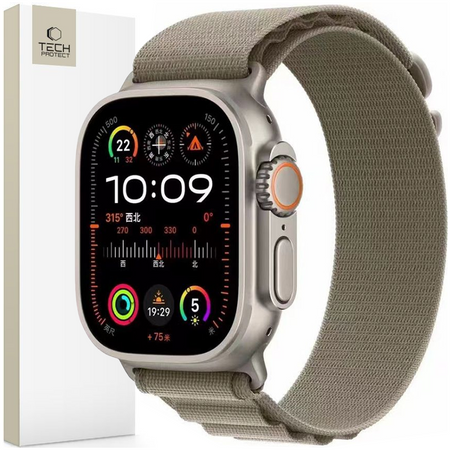 TECH-PROTECT PASEK NYLON DO APPLE WATCH 6 7 8 9 10 SE ULTRA 44 45 46 49 MM