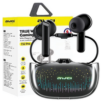 AWEI SŁUCHAWKI BLUETOOTH 5.3 T52 PRO2TWS+ DO TELEFONÓW Z STACJĄ DOKUJĄCĄ