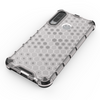 Honeycomb etui pancerny pokrowiec z żelową ramką Huawei Y6p przezroczysty